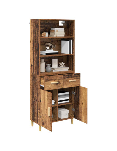Credenza Legno vecchio 69,5 x 32,5 x 180 cm Legno multistrato