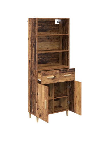 Credenza Legno vecchio 69,5 x 32,5 x 180 cm Legno multistrato
