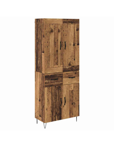 Credenza Legno vecchio 69,5 x 34 x 180 cm Legno multistrato