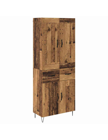 Credenza Legno vecchio 69,5 x 34 x 180 cm Legno multistrato