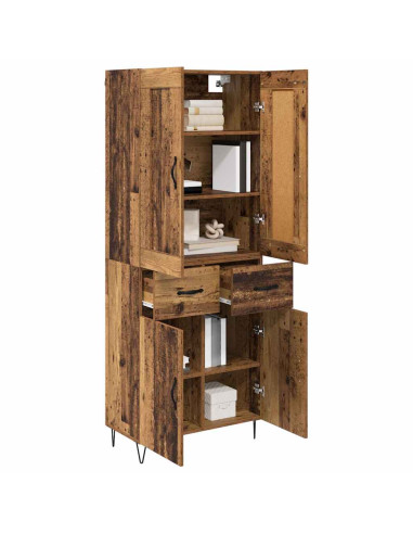 Credenza Legno vecchio 69,5 x 34 x 180 cm Legno multistrato