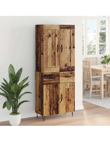 Credenza Legno vecchio 69,5 x 34 x 180 cm Legno multistrato