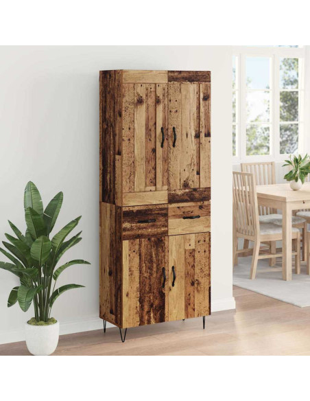 Credenza Legno vecchio 69,5 x 34 x 180 cm Legno multistrato