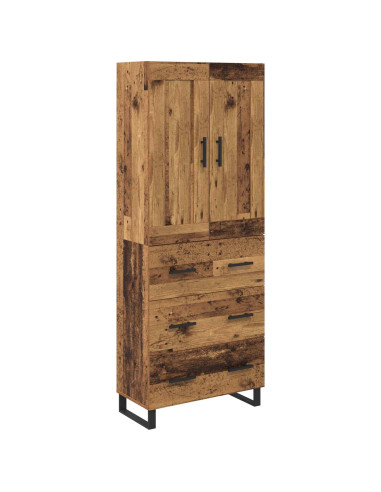 Credenza Legno vecchio 69,5 x 34 x 180 cm Legno multistrato