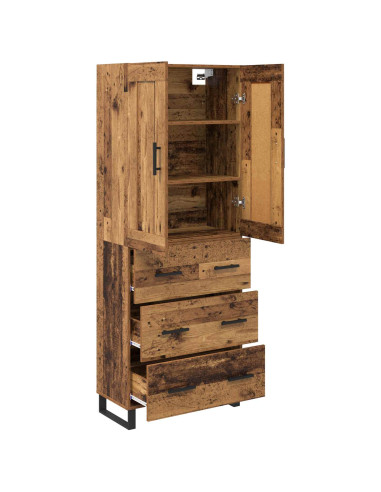 Credenza Legno vecchio 69,5 x 34 x 180 cm Legno multistrato