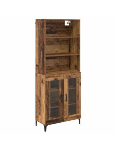 Credenza Legno vecchio 69,5 x 34 x 180 cm Legno multistrato 2