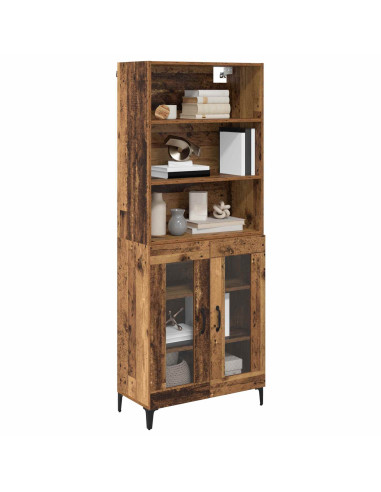 Credenza Legno vecchio 69,5 x 34 x 180 cm Legno multistrato