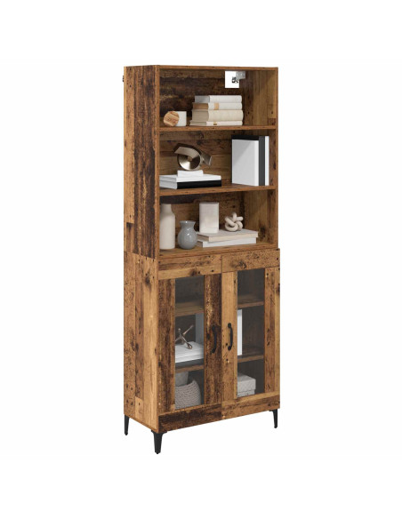 Credenza Legno vecchio 69,5 x 34 x 180 cm Legno multistrato