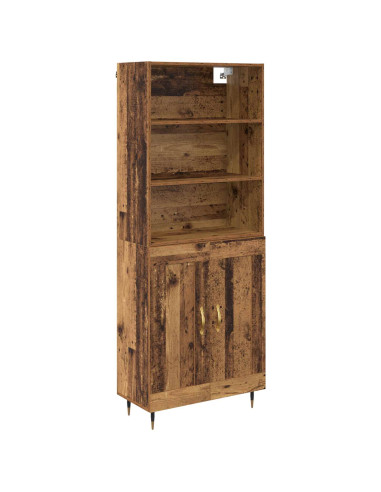 Credenza Legno vecchio 69,5 x 34 x 180 cm Legno multistrato