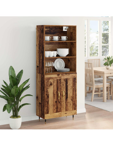 Credenza Legno vecchio 69,5 x 34 x 180 cm Legno multistrato