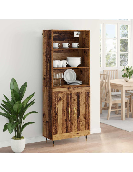 Credenza Legno vecchio 69,5 x 34 x 180 cm Legno multistrato