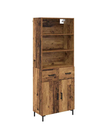 Credenza Legno vecchio 69,5 x 34 x 180 cm Legno multistrato