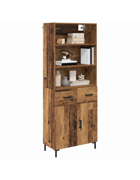 Credenza Legno vecchio 69,5 x 34 x 180 cm Legno multistrato