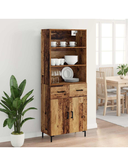 Credenza Legno vecchio 69,5 x 34 x 180 cm Legno multistrato