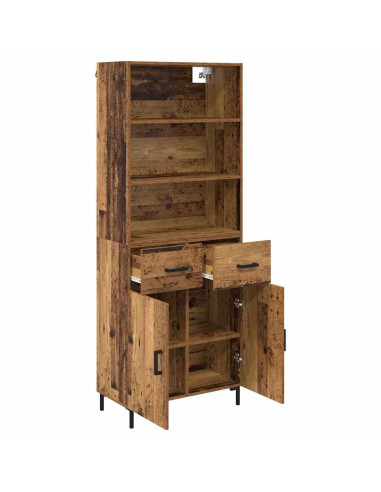 Credenza Legno vecchio 69,5 x 34 x 180 cm Legno multistrato