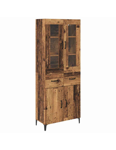 Credenza Legno vecchio 69,5 x 34 x 180 cm Legno multistrato