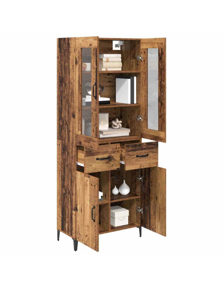 Credenza Legno vecchio 69,5 x 34 x 180 cm Legno multistrato