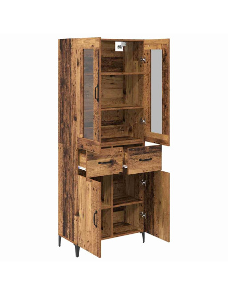 Credenza Legno vecchio 69,5 x 34 x 180 cm Legno multistrato