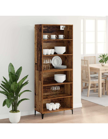 Credenza Legno vecchio 69,5 x 34 x 180 cm Legno multistrato