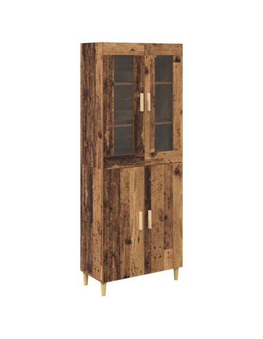 Credenza Legno vecchio 69,5 x 34 x 180 cm