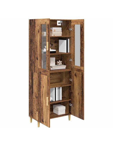 Credenza Legno vecchio 69,5 x 34 x 180 cm