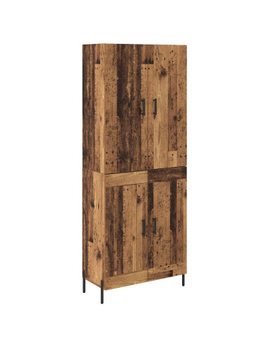 Credenza Legno vecchio 69,5 x 34 x 180 cm Legno multistrato