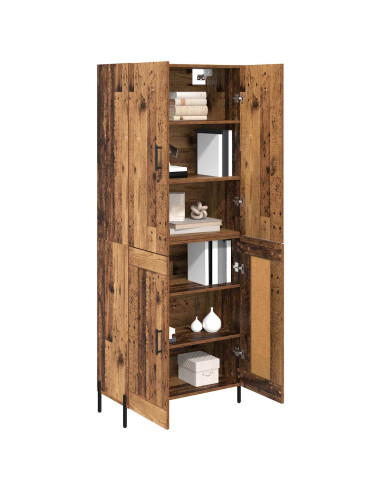 Credenza Legno vecchio 69,5 x 34 x 180 cm Legno multistrato