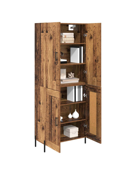 Credenza Legno vecchio 69,5 x 34 x 180 cm Legno multistrato