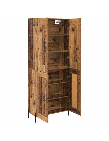 Credenza Legno vecchio 69,5 x 34 x 180 cm Legno multistrato