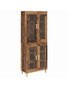 Credenza Legno vecchio 69,5 x 34 x 180 cm Legno multistrato 2