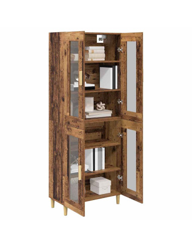 Credenza Legno vecchio 69,5 x 34 x 180 cm Legno multistrato