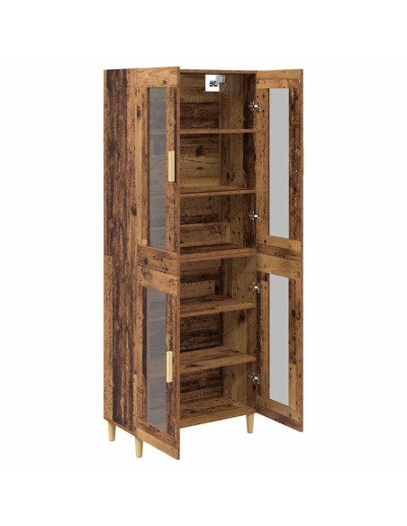 Credenza Legno vecchio 69,5 x 34 x 180 cm Legno multistrato