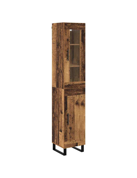 Credenza Legno vecchio 34,5 x 34 x 180 cm Legno multistrato
