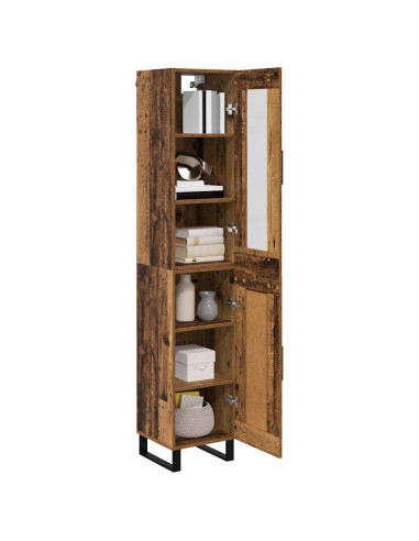 Credenza Legno vecchio 34,5 x 34 x 180 cm Legno multistrato