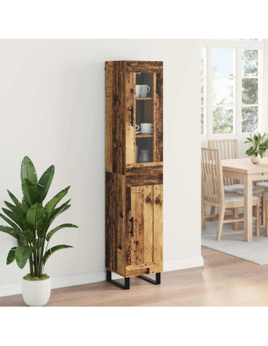 Credenza Legno vecchio 34,5 x 34 x 180 cm Legno multistrato