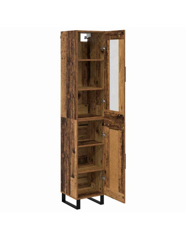 Credenza Legno vecchio 34,5 x 34 x 180 cm Legno multistrato