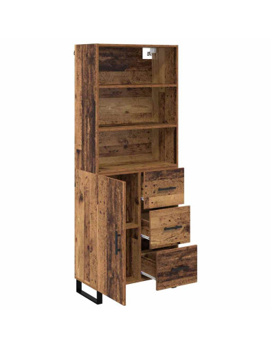 Credenza Legno vecchio 69,5 x 34 x 180 cm Legno multistrato