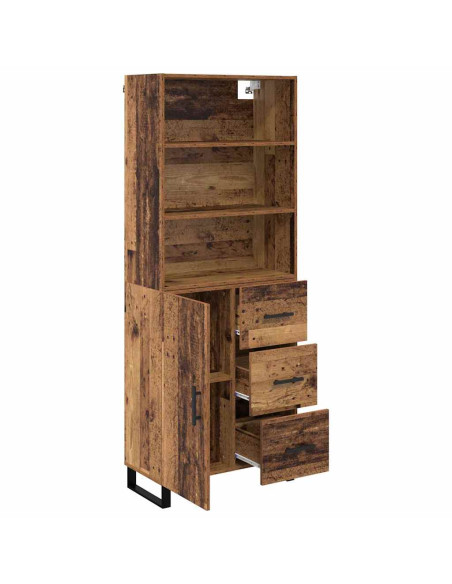 Credenza Legno vecchio 69,5 x 34 x 180 cm Legno multistrato