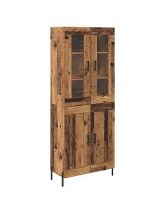 Credenza Legno vecchio 69,5 x 34 x 180 cm Legno multistrato 2