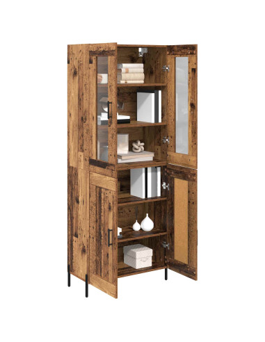 Credenza Legno vecchio 69,5 x 34 x 180 cm Legno multistrato