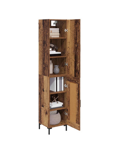 Credenza Legno vecchio 69,5 x 34 x 180 cm Legno multistrato