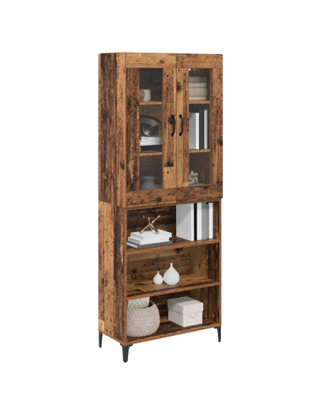 Credenza Legno vecchio 69,5 x 34 x 180 cm Legno multistrato