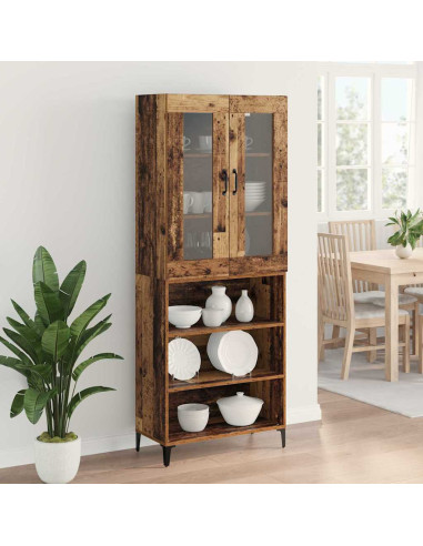 Credenza Legno vecchio 69,5 x 34 x 180 cm Legno multistrato