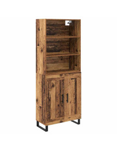 Credenza Legno vecchio 69,5 x 34 x 180 cm Legno multistrato 2