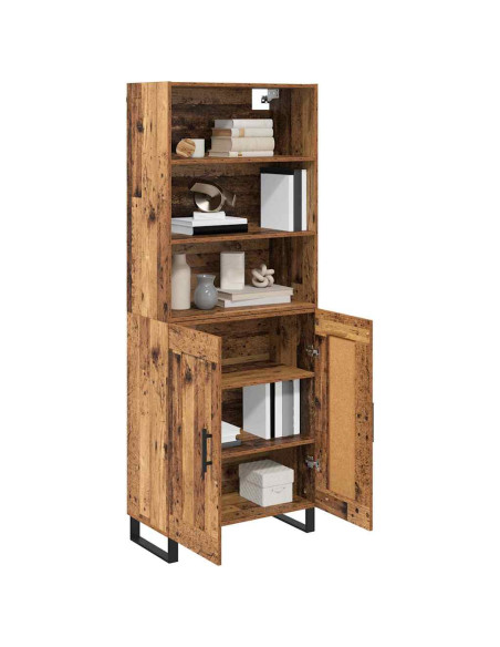 Credenza Legno vecchio 69,5 x 34 x 180 cm Legno multistrato