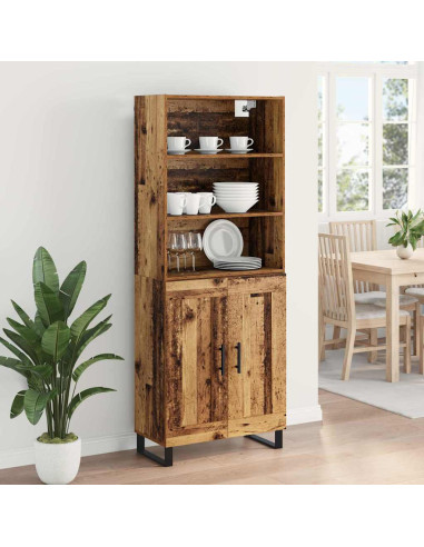 Credenza Legno vecchio 69,5 x 34 x 180 cm Legno multistrato