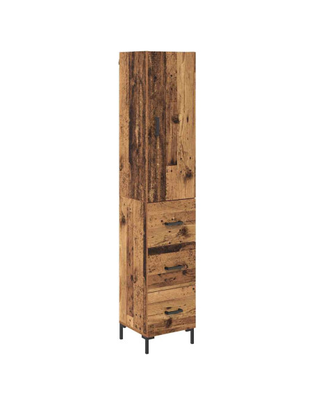 Credenza Legno vecchio 69,5 x 34 x 180 cm Legno multistrato