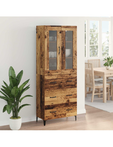 Credenza Legno vecchio 69,5 x 34 x 180 cm Legno multistrato