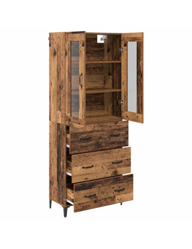 Credenza Legno vecchio 69,5 x 34 x 180 cm Legno multistrato