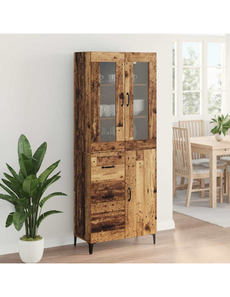 Credenza Legno vecchio 69,5 x 34 x 180 cm Legno multistrato